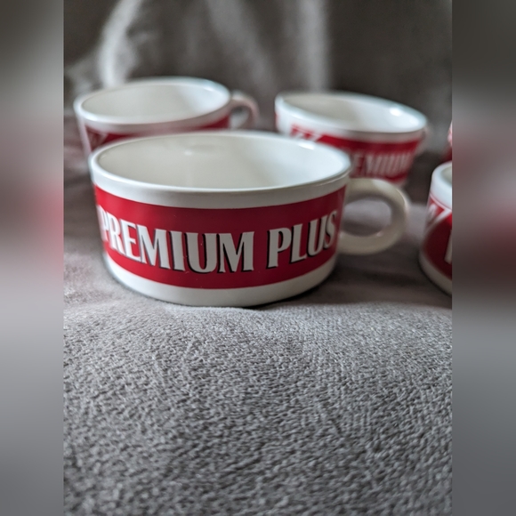 Vintage Christie Premium Plus Crackers Nabisco Ceramic Bowl 1999 - Set of 6 - Picture 8 of 8